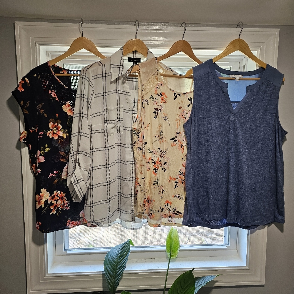 Lot of 4 womens XXL shirts